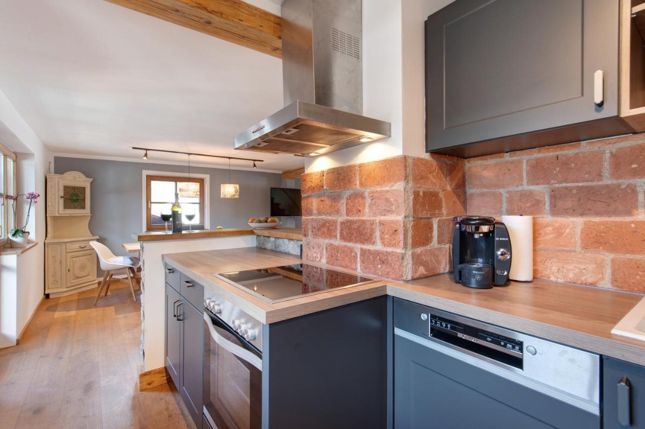 Ferienwohnung Riesserbaur Garmisch-Partenkirchen Buitenkant foto