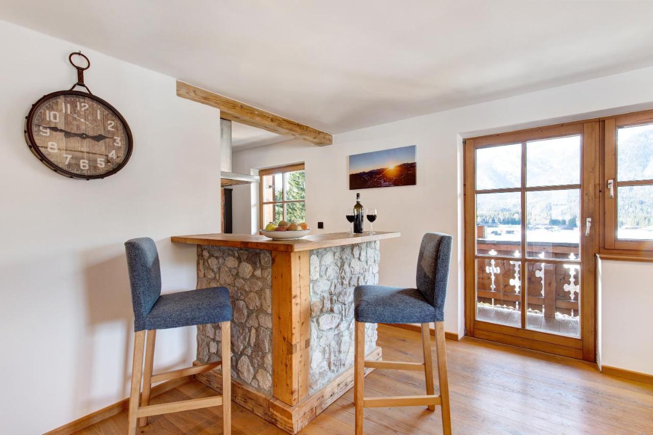 Ferienwohnung Riesserbaur Garmisch-Partenkirchen Buitenkant foto